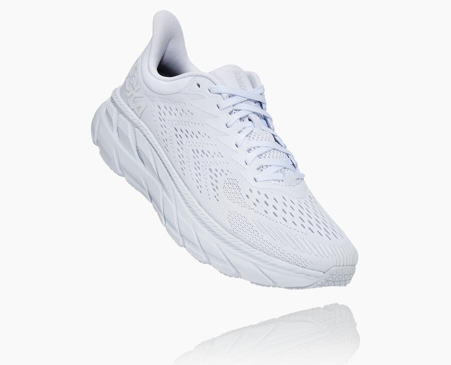 Tenis Hoka One One Hombre Blancos - Clifton 7 - TVFH21730